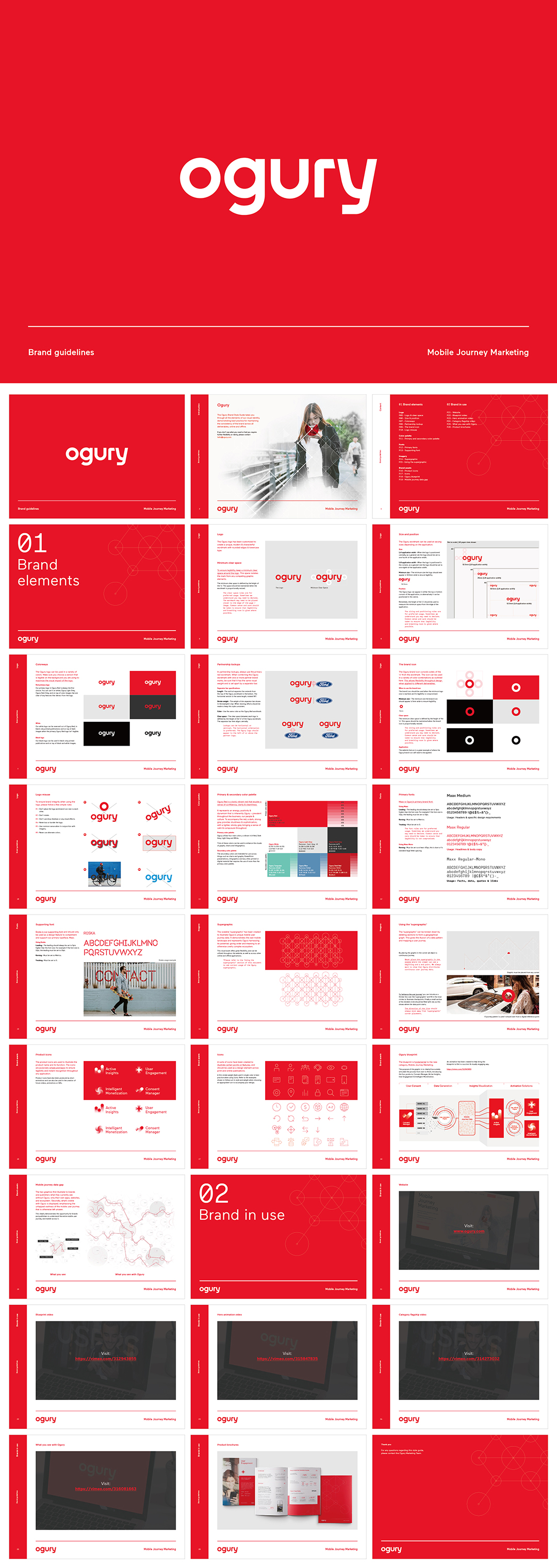 美国ogury广告技术公司VI手册