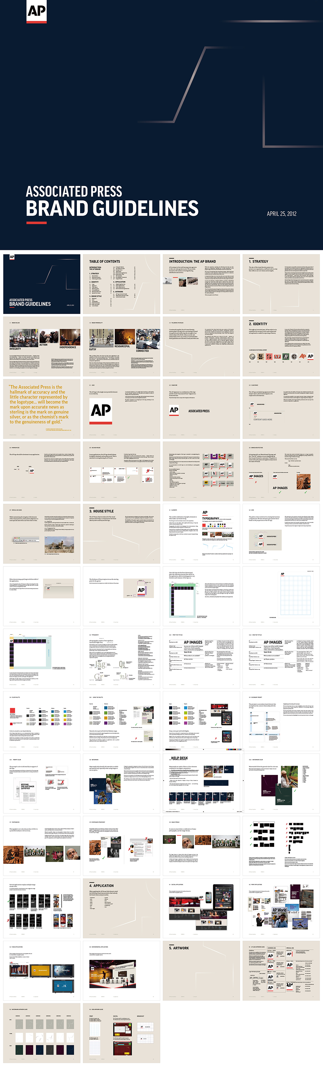 AP美联社品牌logo规范