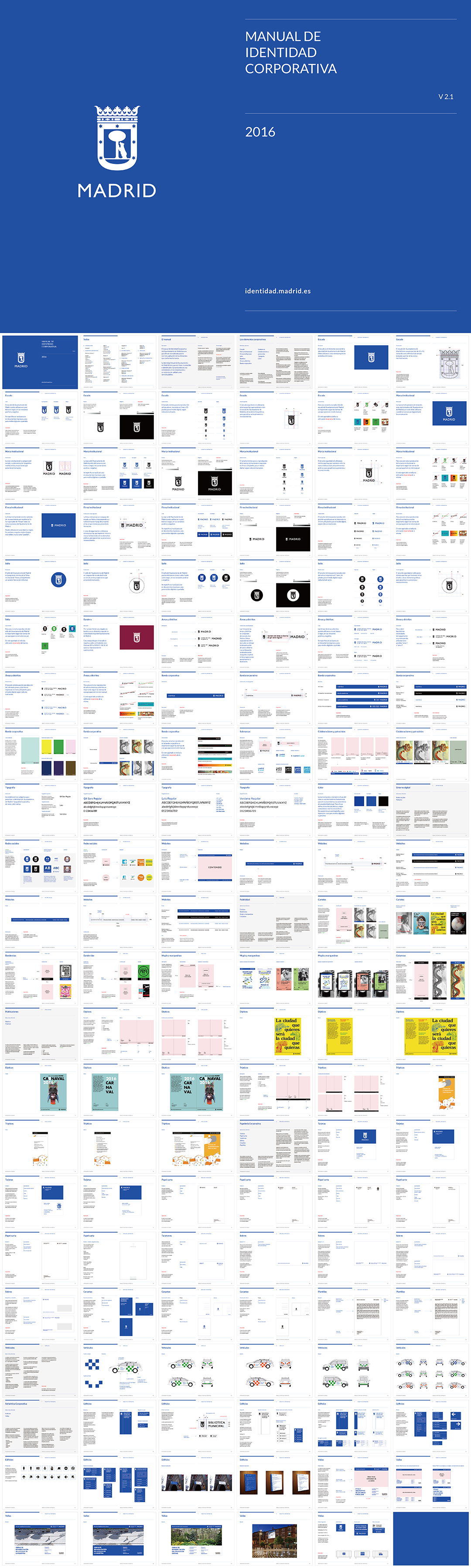 西班牙madrid马德里城市VI手册