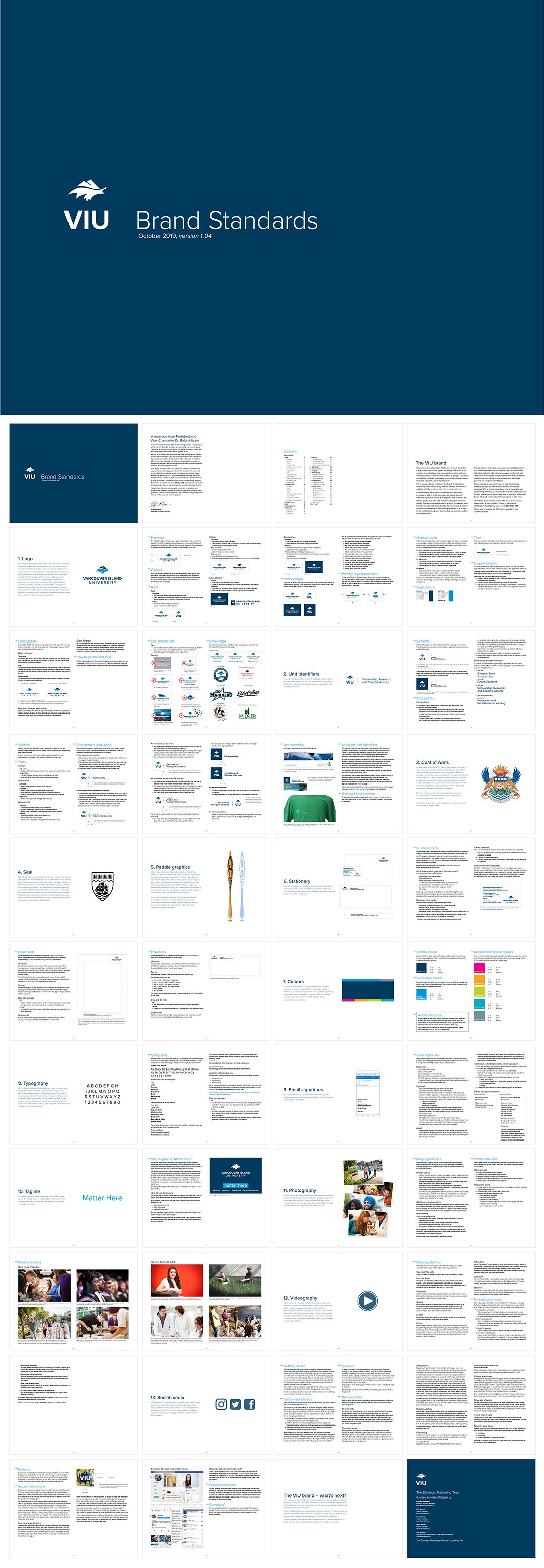 加拿大viu温哥华岛大学VI手册