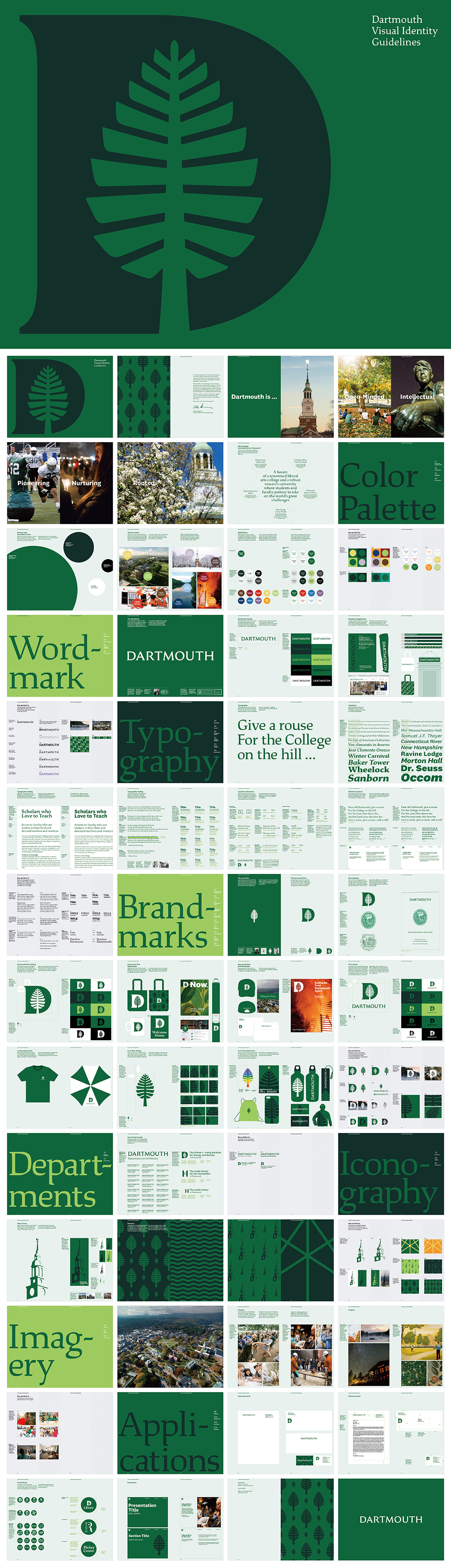 美国DARTMOUTH达特茅斯学院VI手册