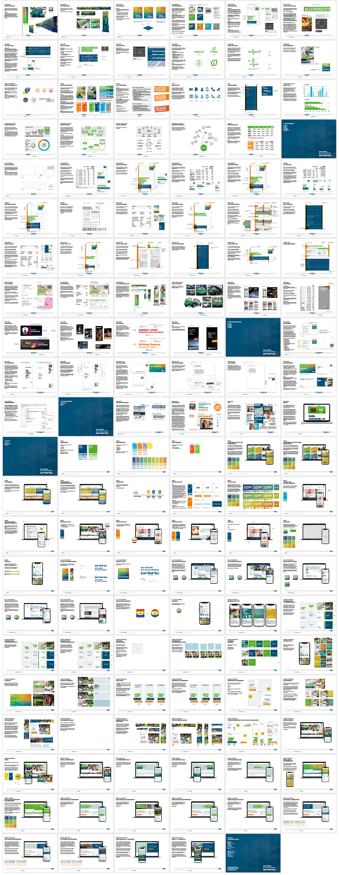 德国GASAG燃气集团品牌VI手册