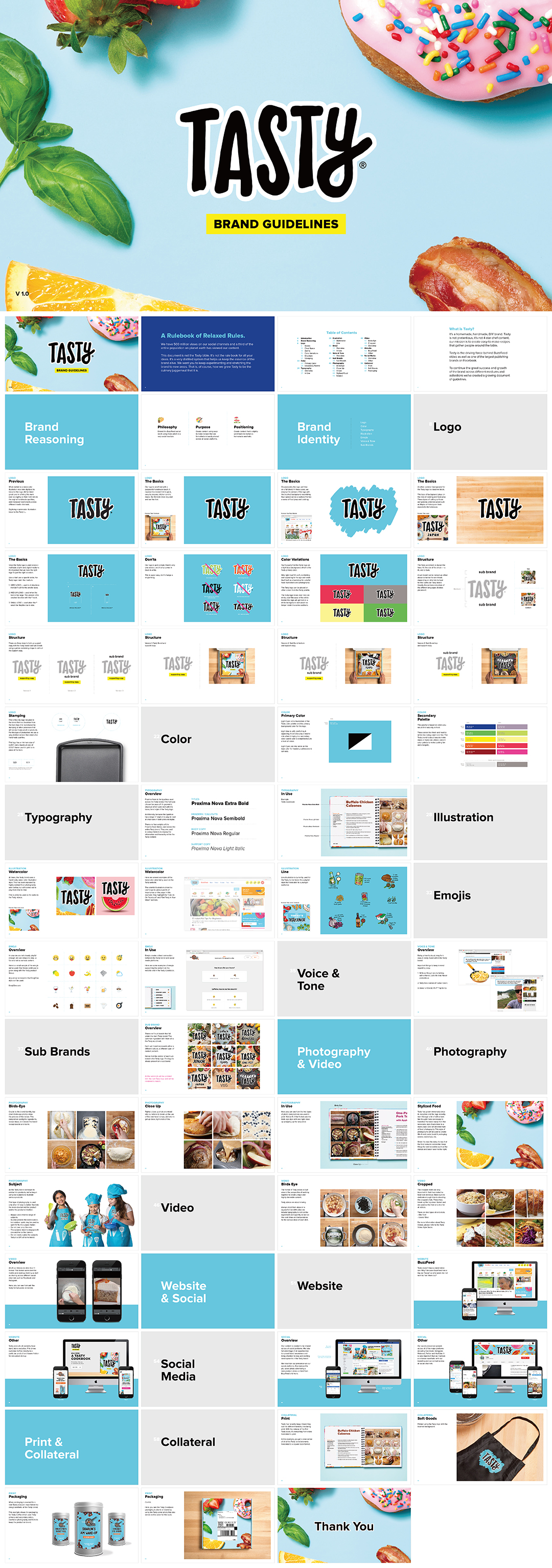 美国Tasty食品品牌VI手册