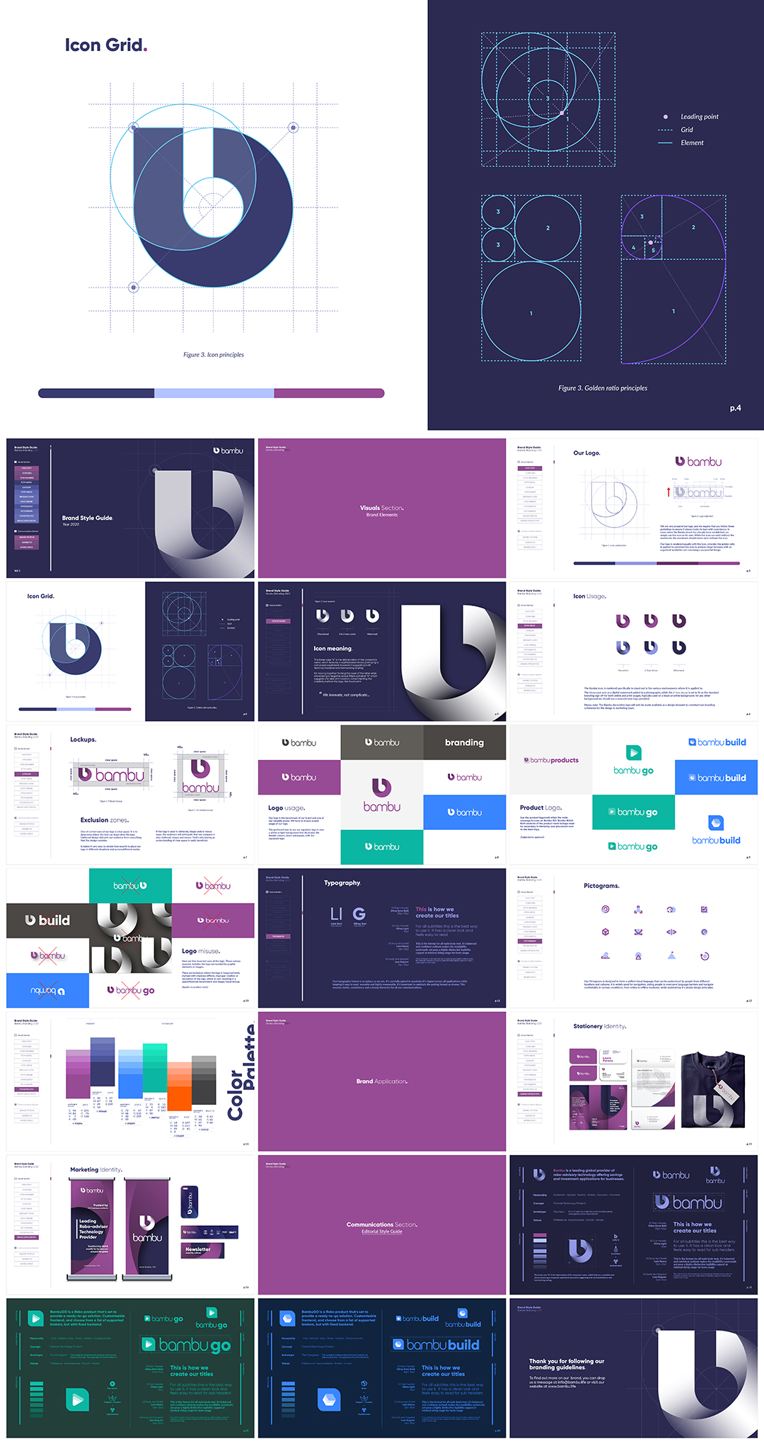 新加坡bambu金融科技公司品牌logo规范