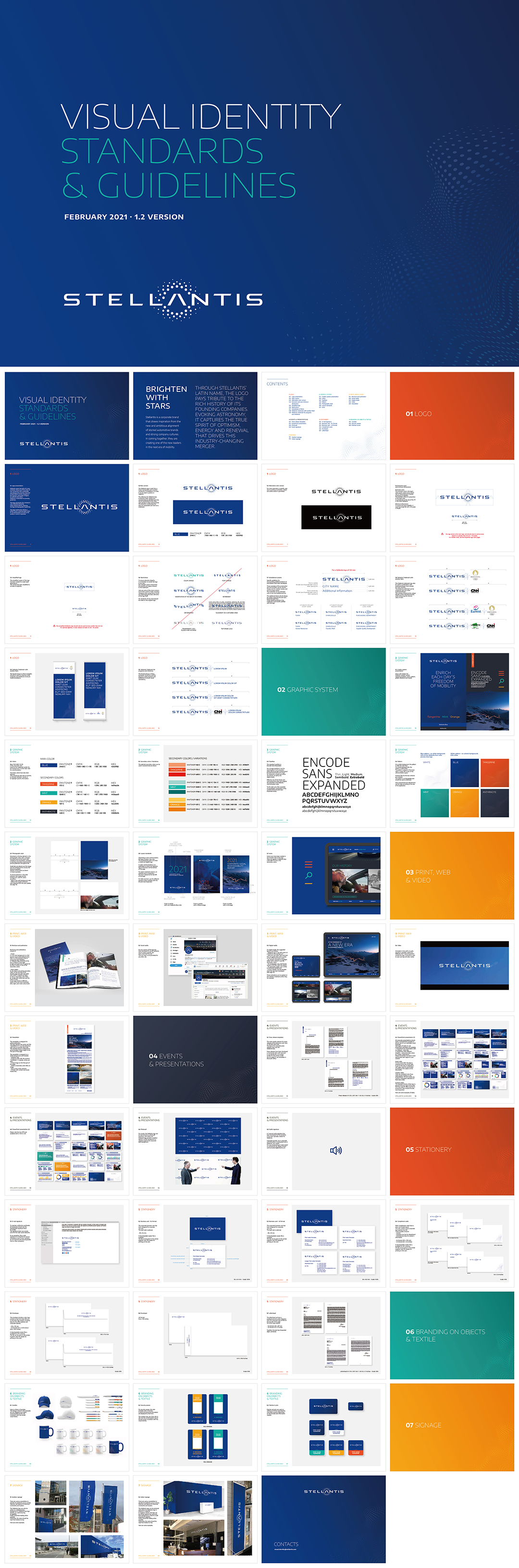 荷兰Stellantis汽车制造集团VI手册