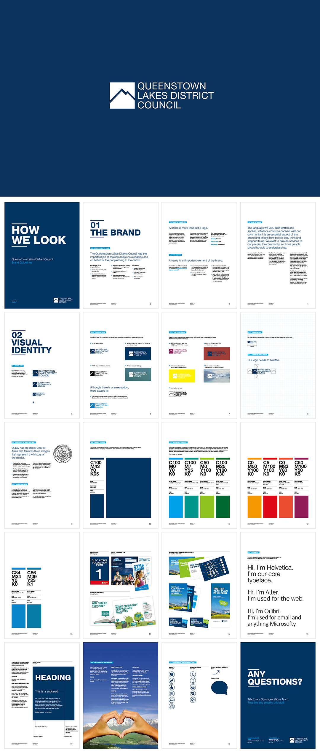 新西兰qldc皇后镇湖区议会VI手册
