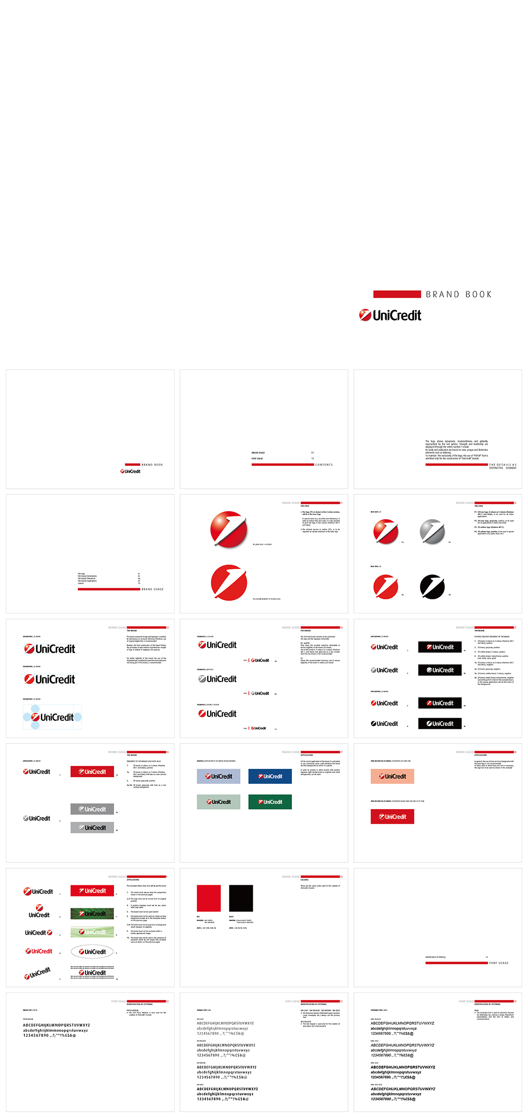 意大利unicredit联合信贷银行logo规范