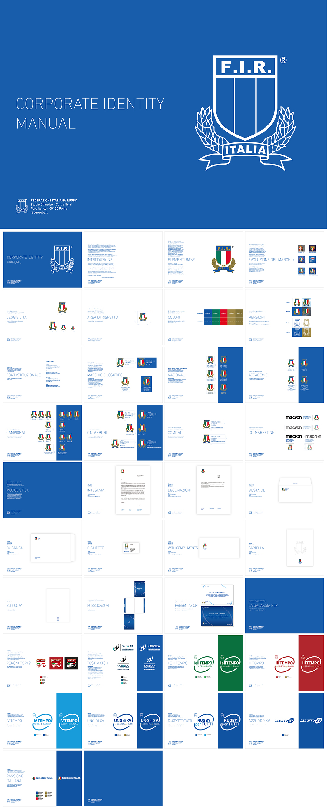 FIR意大利橄榄球联合会VI手册