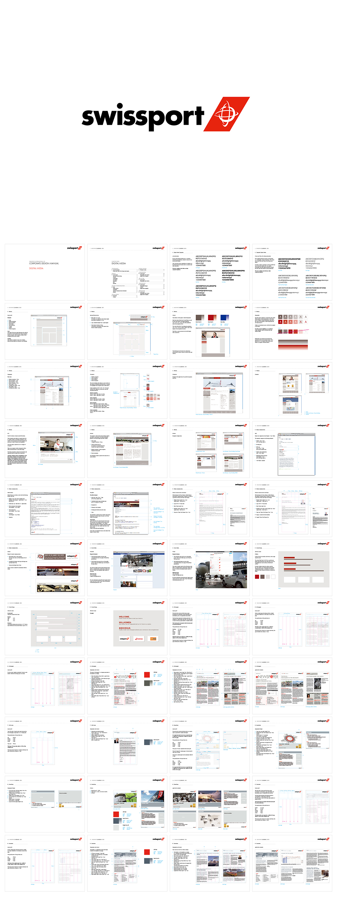 SPI瑞士国际机场VI手册