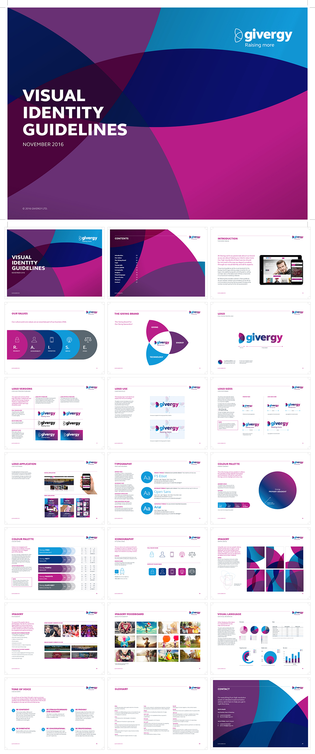 美国Givergy慈善机构VI手册