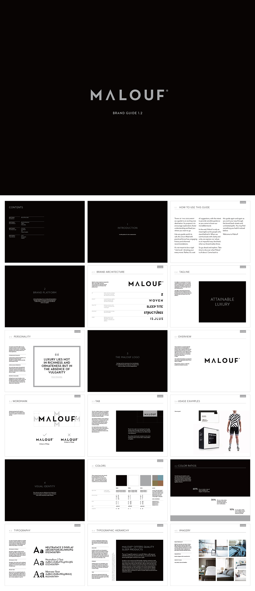 美国MALOUF马洛夫寝具品牌手册