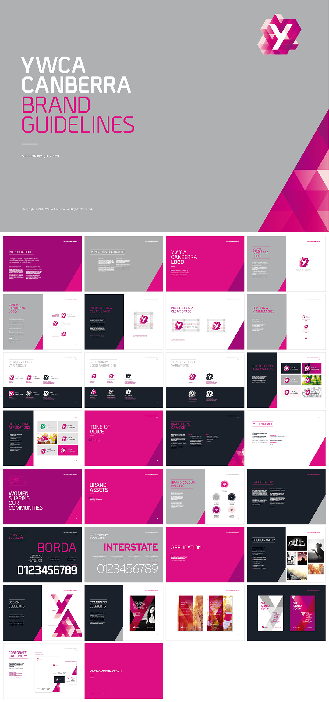 澳大利亚YWCA-Canberra堪培拉基督教女青年会VI手册