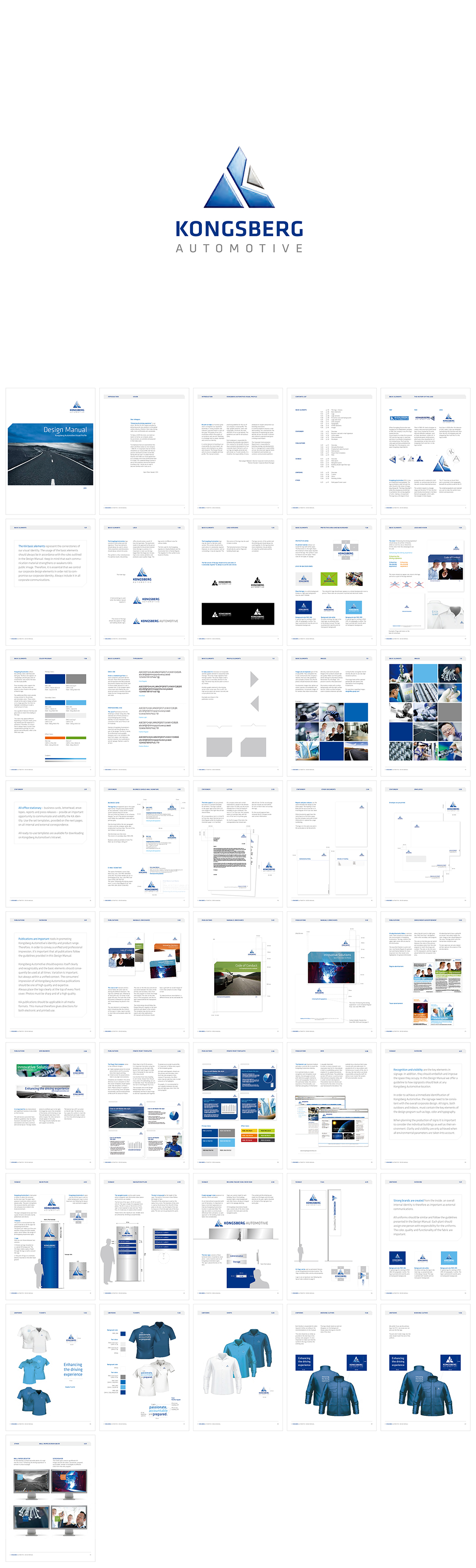 瑞士Kongsberg康斯堡汽车公司VI手册
