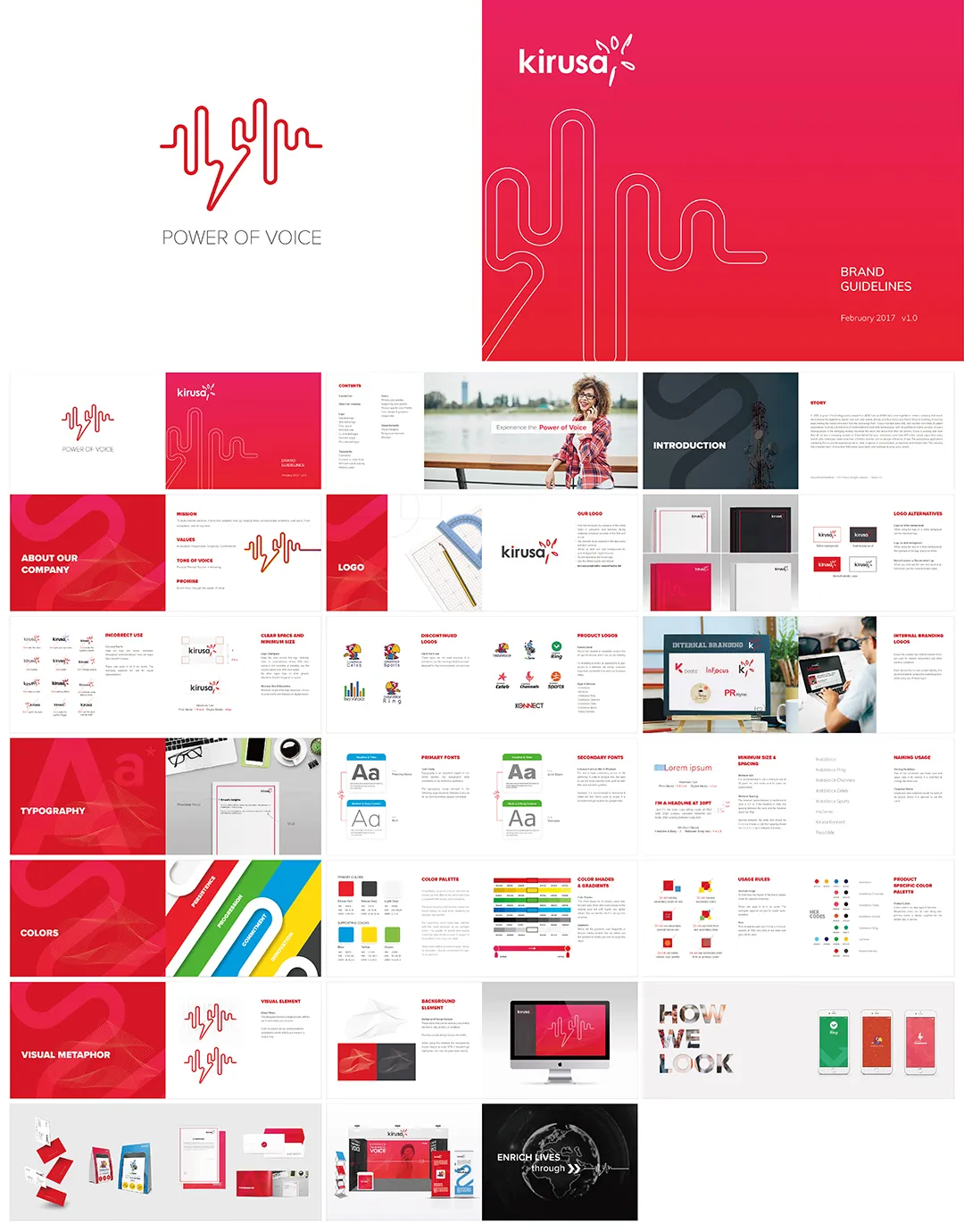 美国kirusa通讯数据商VI手册