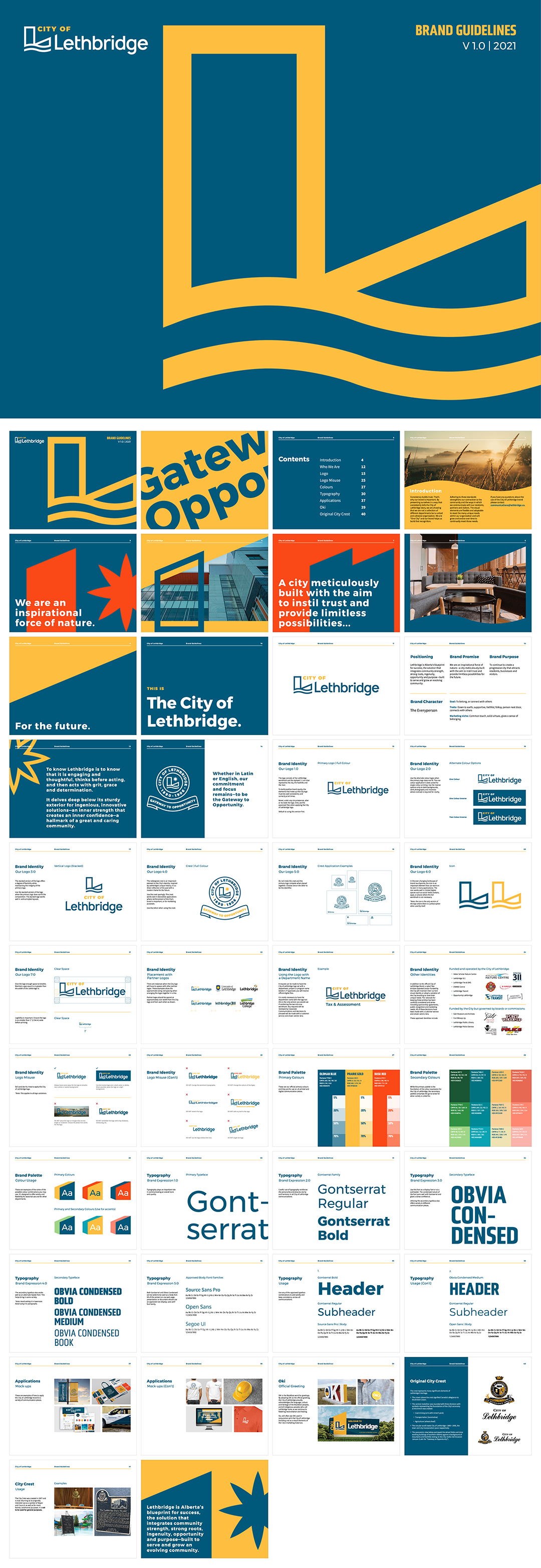 加拿大city-of-lethbridge莱斯布里奇市VI手册