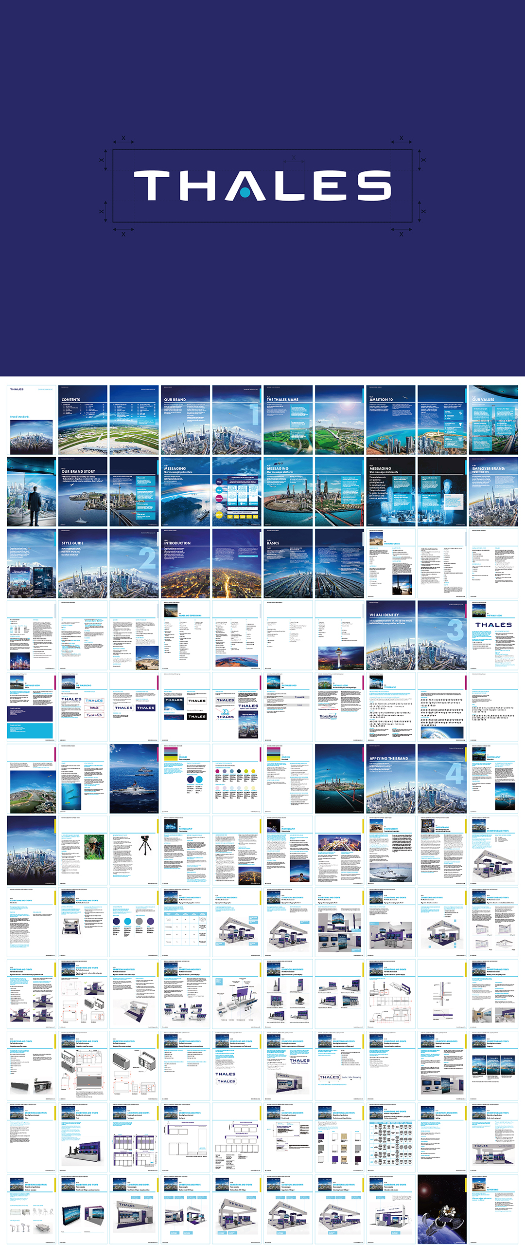 法国thales泰雷兹集团品牌手册