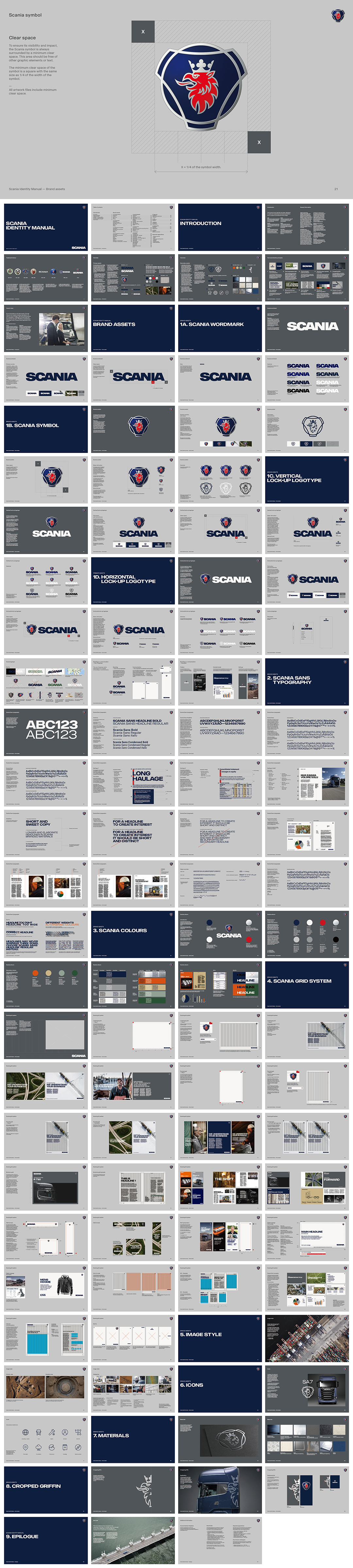 瑞典Scania斯堪尼亚货车及巴士制造商品牌VI手册