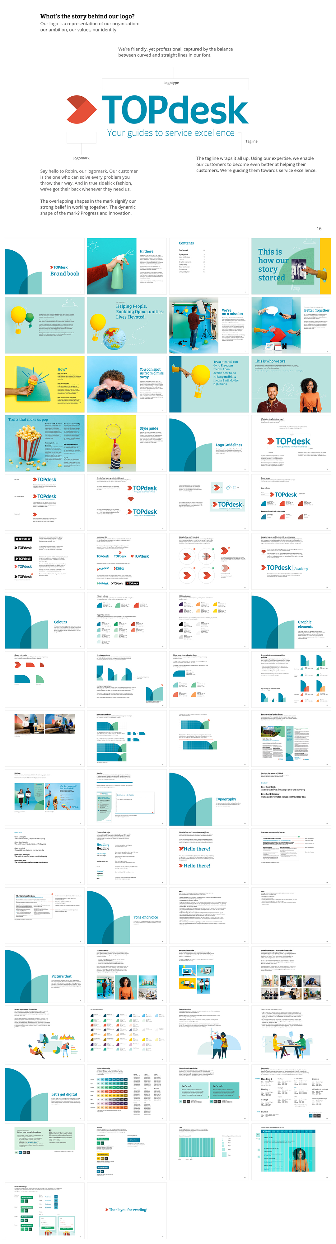 荷兰TOPdesk终端管理系统品牌VI手册