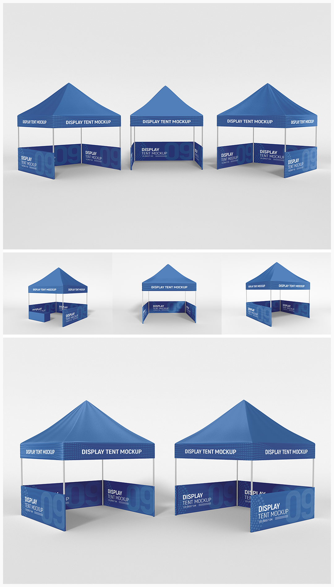 户外广告帐篷样机