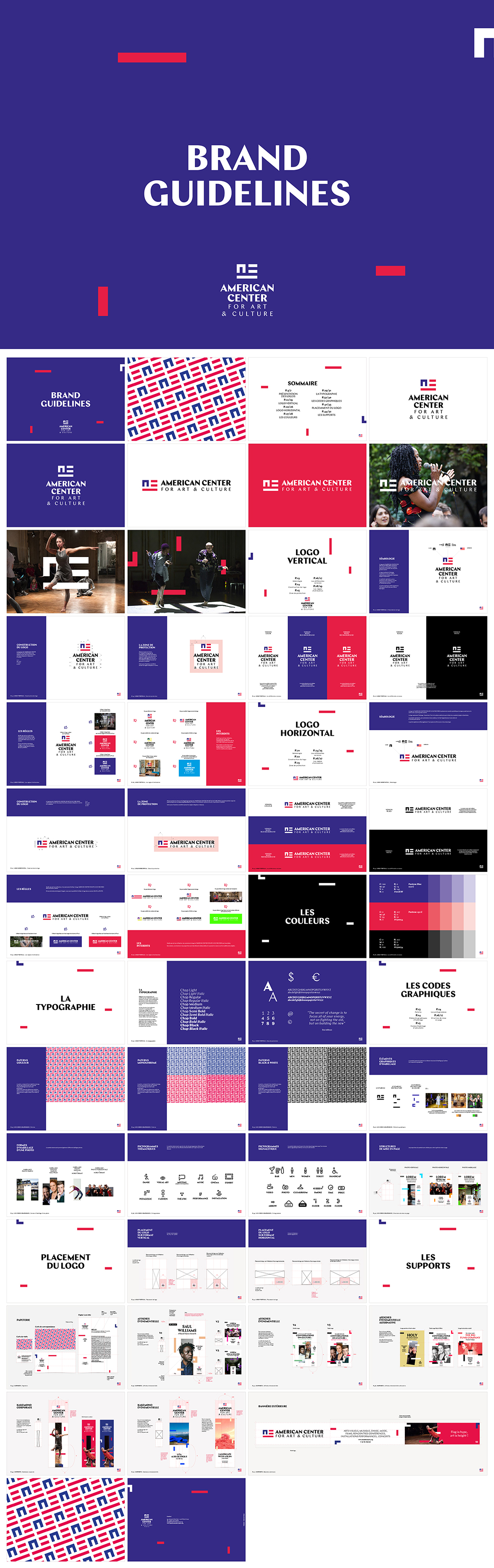 AmericanCenter美国艺术与文化中心VI手册