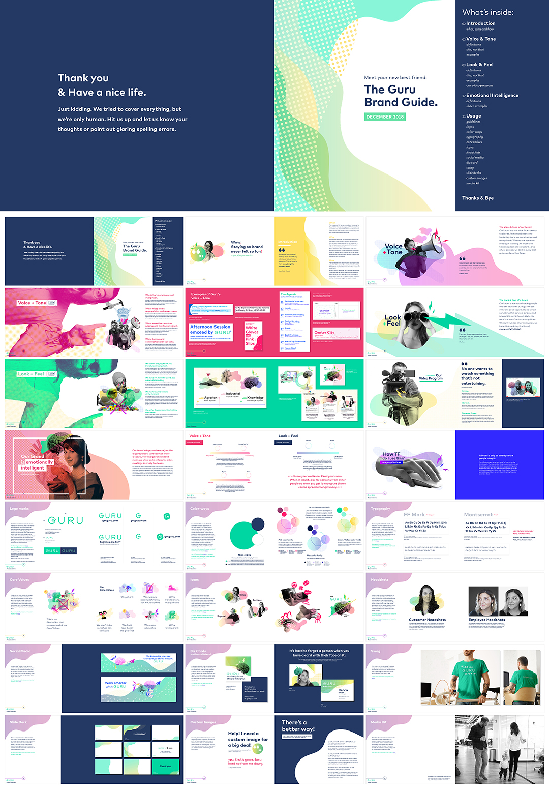 美国Guru知识管理平台品牌手册