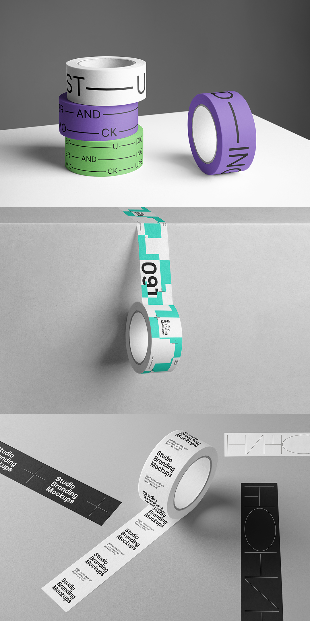 胶带文创品牌VI应用样机