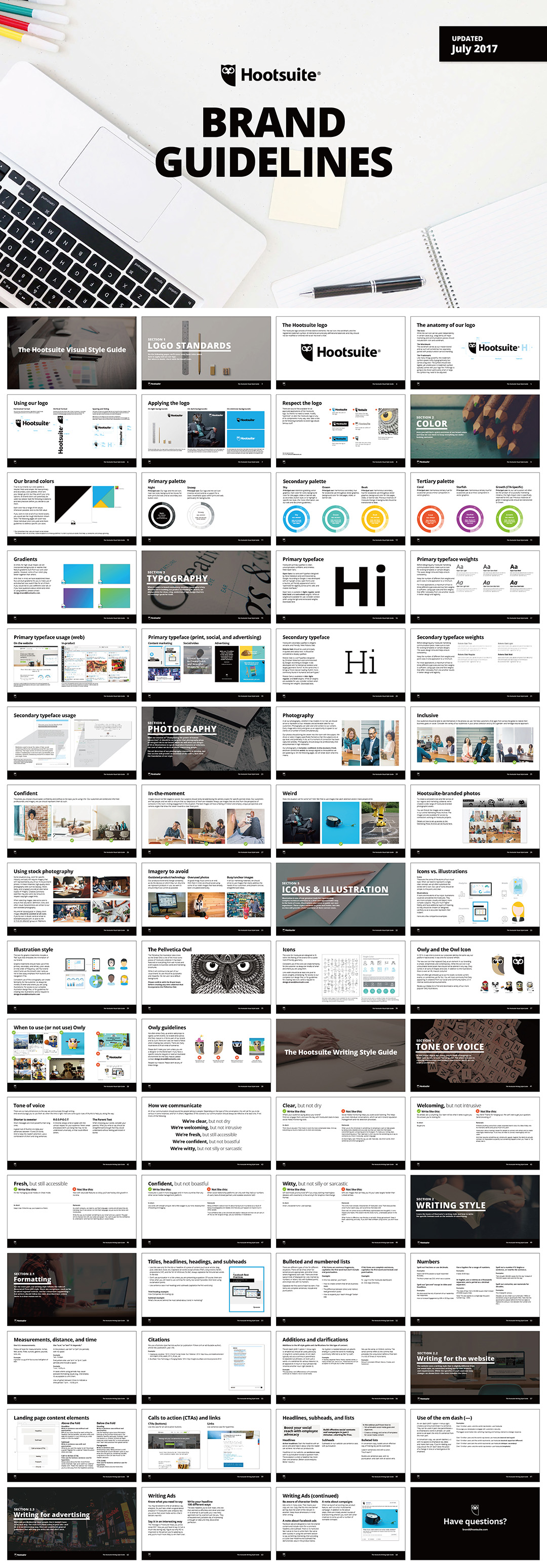 加拿大Hootsuite社交媒体管理平台logo规范