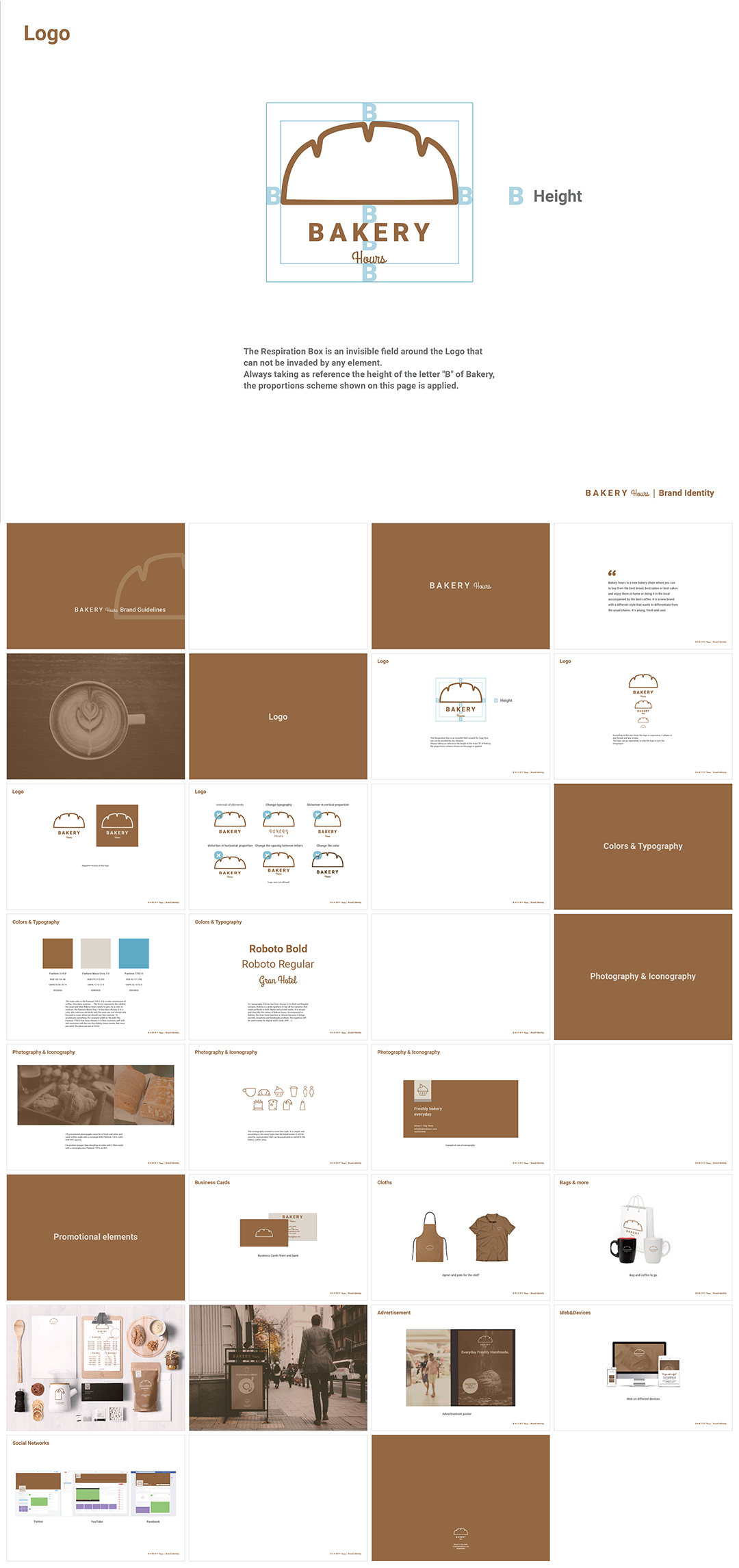 西班牙BAKERY HOURS烘焙品牌VI手册