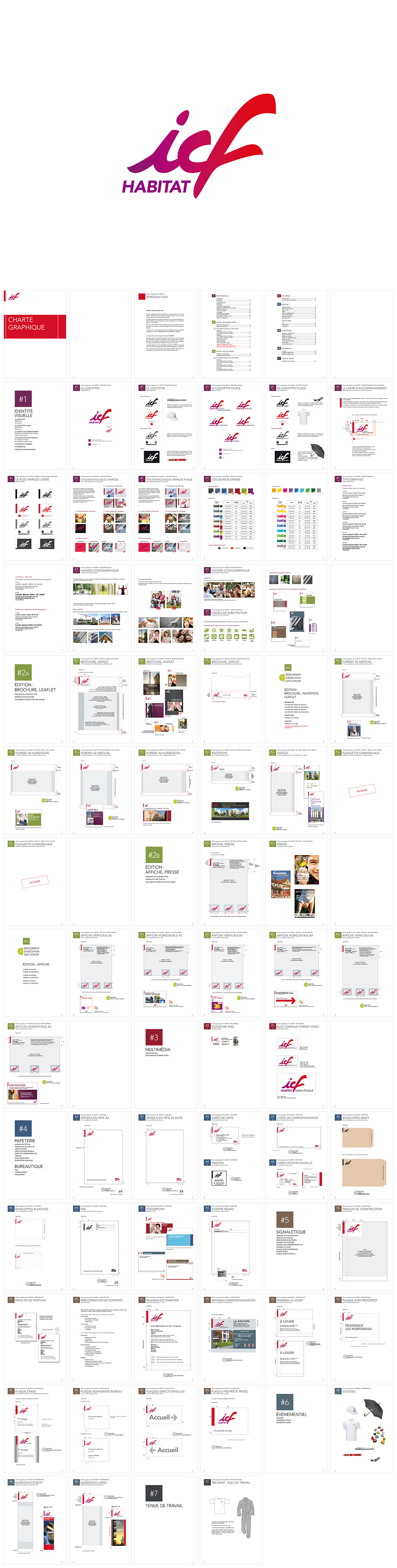 法国ICF HABITAT社会房屋租赁机构VI手册