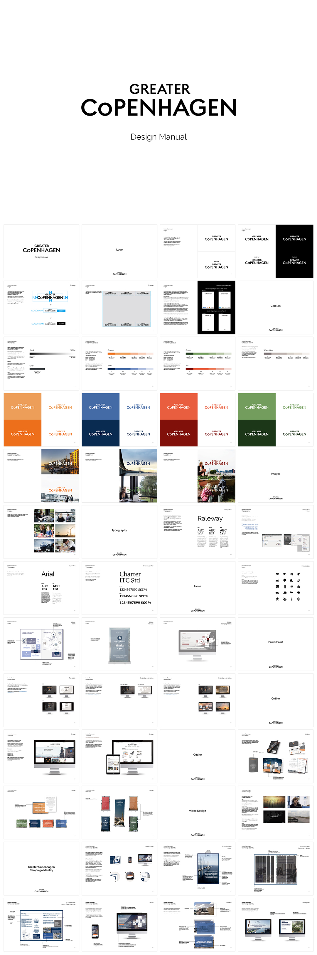 丹麦Greater Copenhagen哥本哈根VI手册