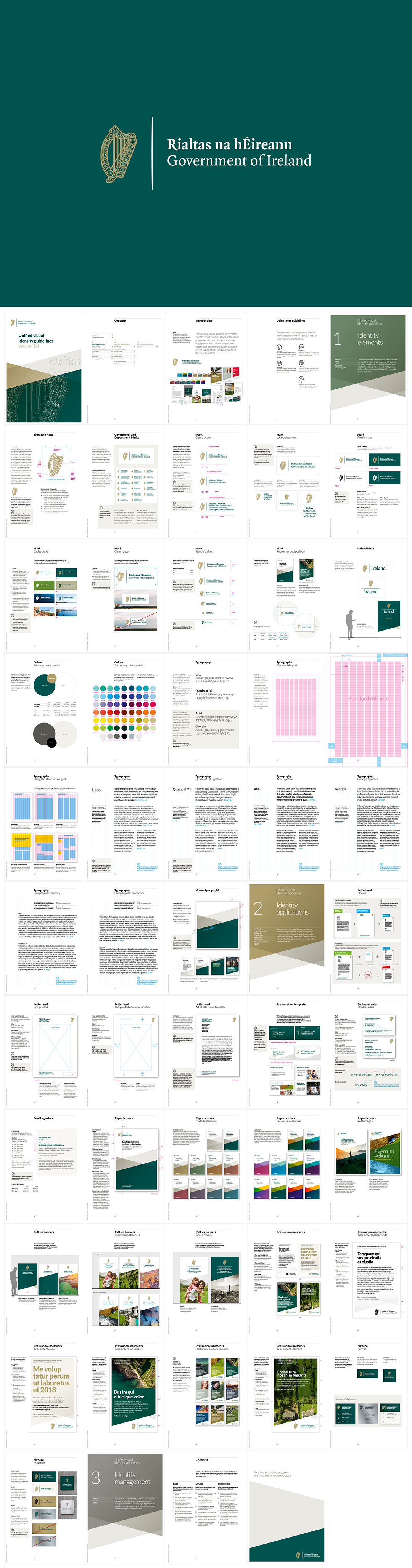 爱尔兰Government Of Ireland政府品牌手册