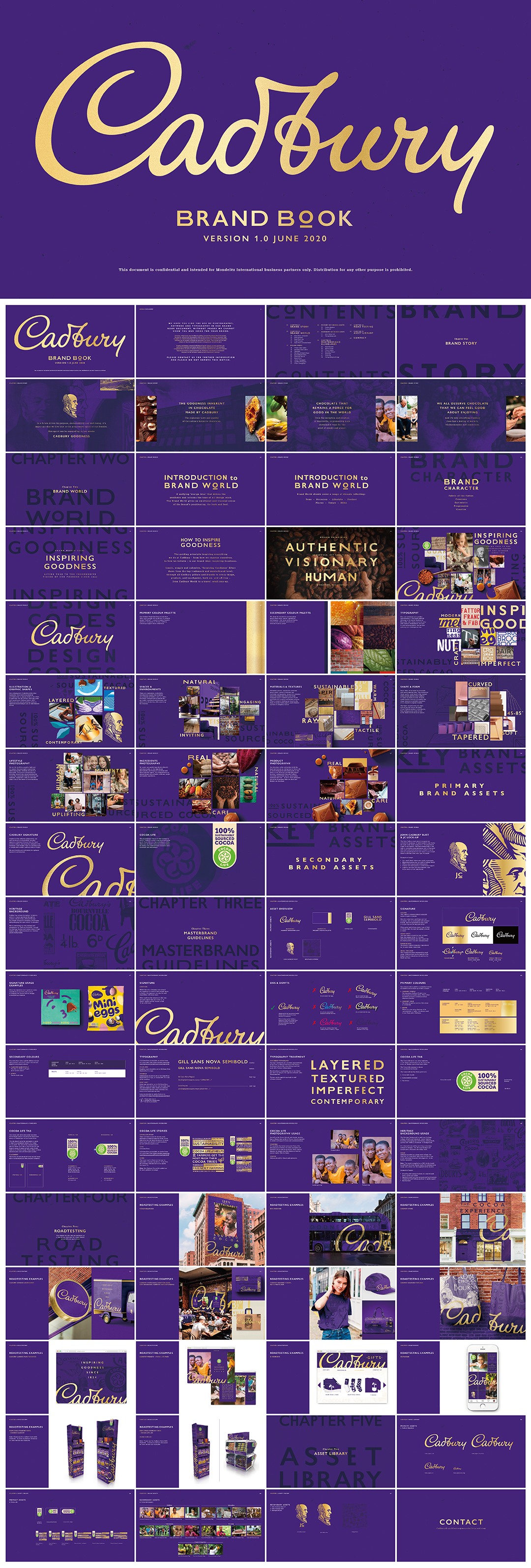 英国Cadbury吉百利品牌VI手册