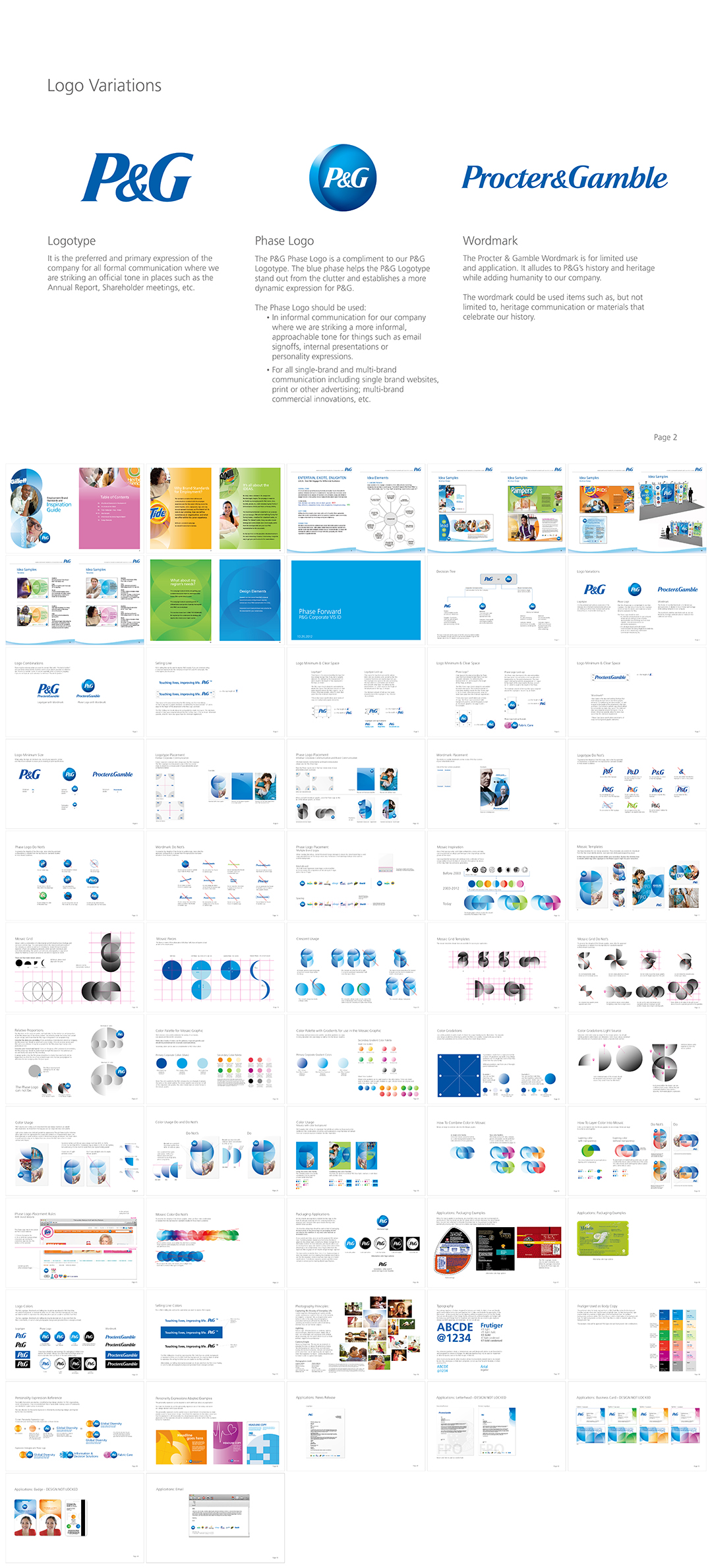 美国PG宝洁雇佣品牌标准指南