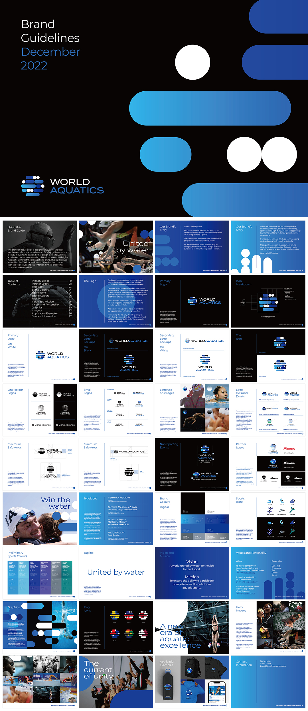 瑞士world aquatics世界水上运动总会VI手册