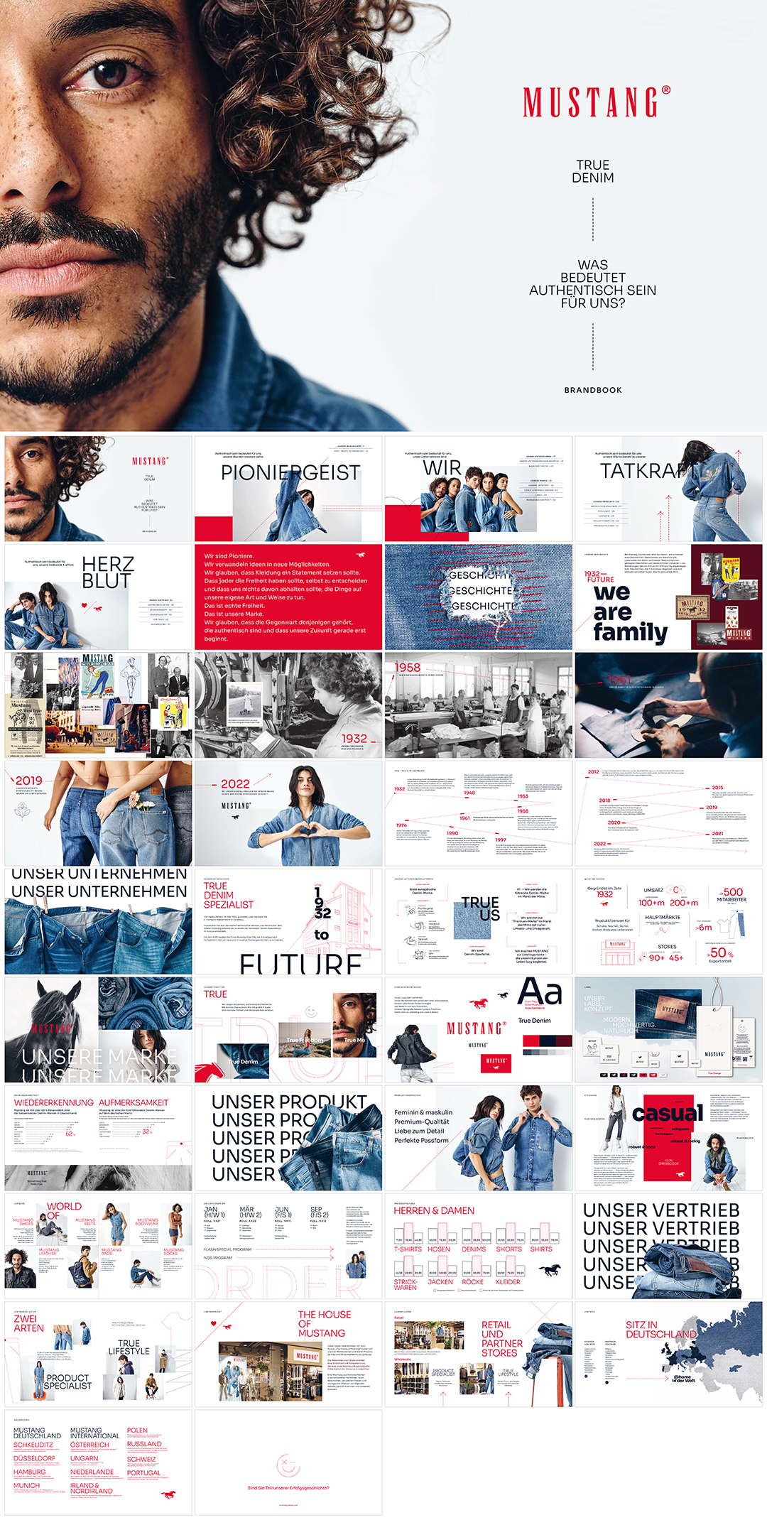 德国Mustang Jeans野马牛仔裤品牌书