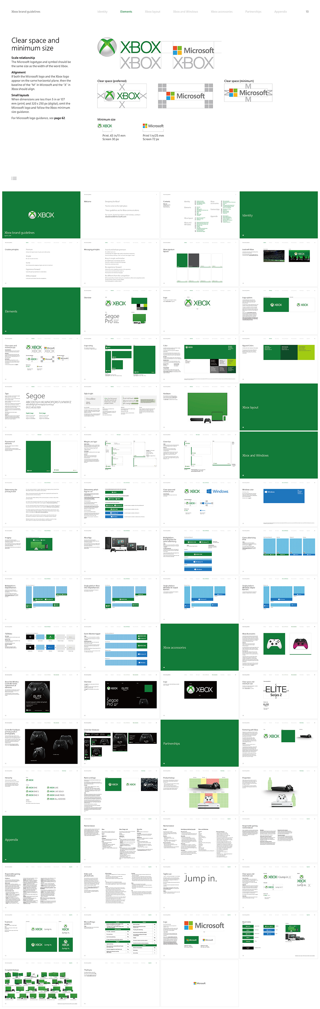 美国微软Microsoft-Xbox品牌logo规范