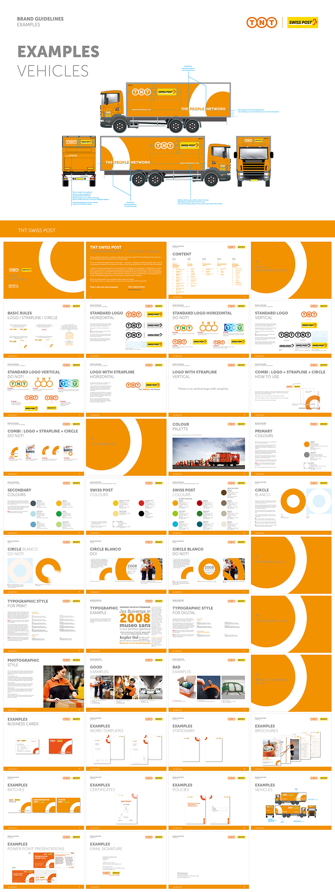 荷兰TNT EXPRESS快递服务商VI手册