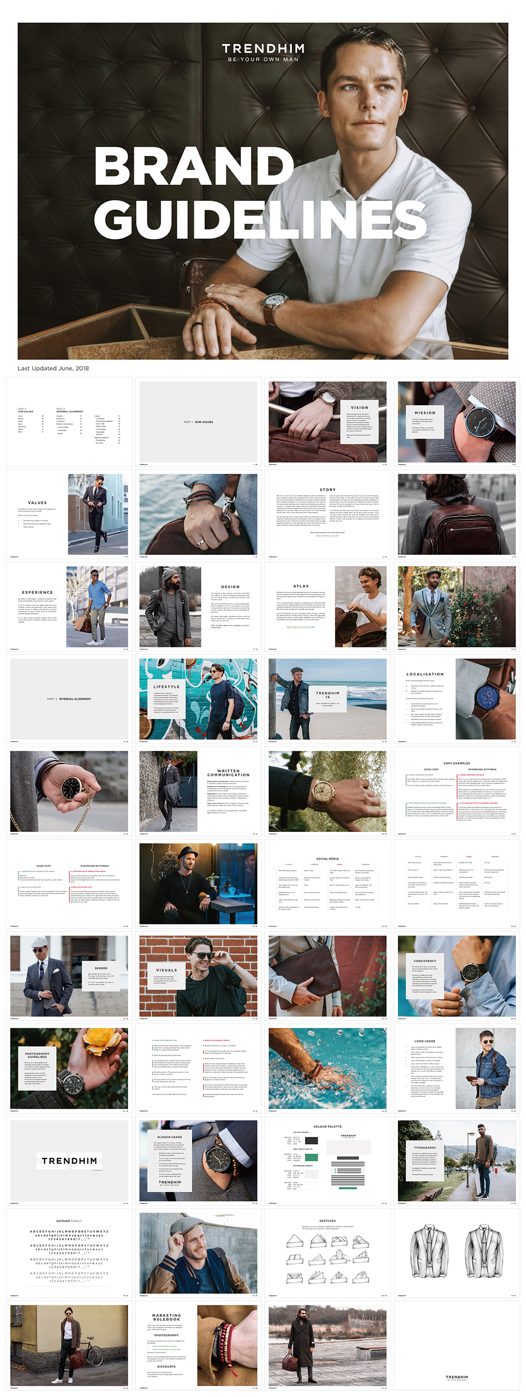 英国TRENDHIM时尚品牌Vi手册