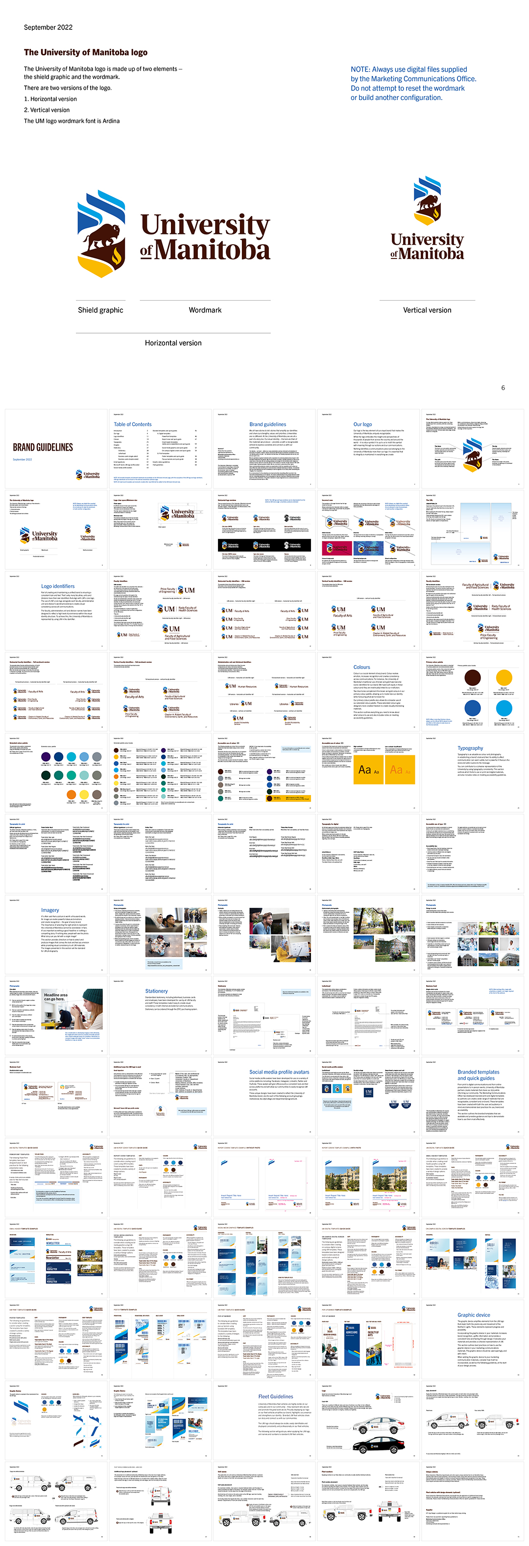 加拿大UNIVERSITY OF MANITOBA曼尼托巴大学VI手册