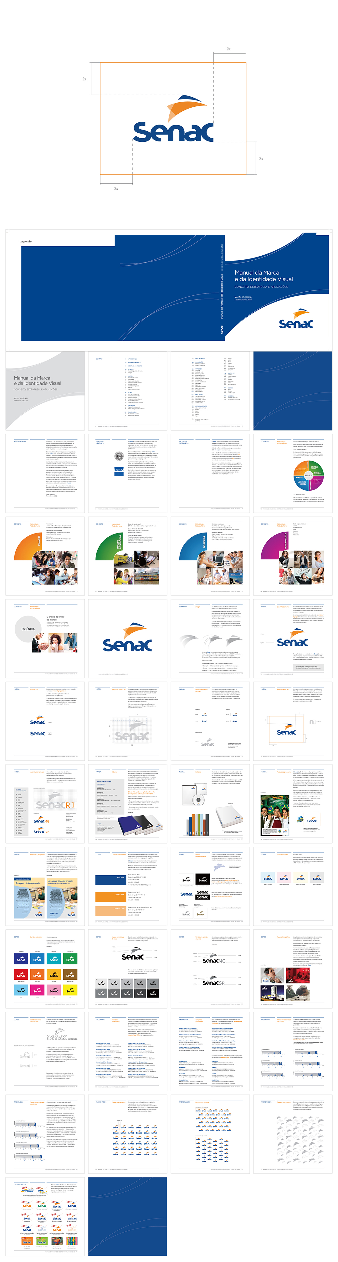 巴西senac数字教育平台VI手册
