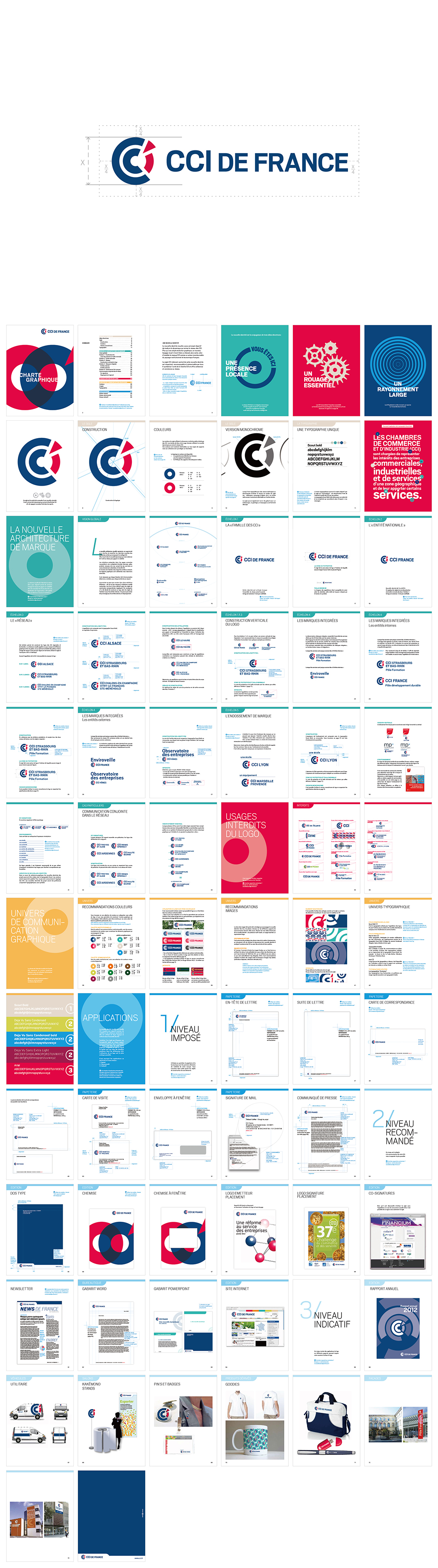 法国CCI FRANCE工商会VI手册