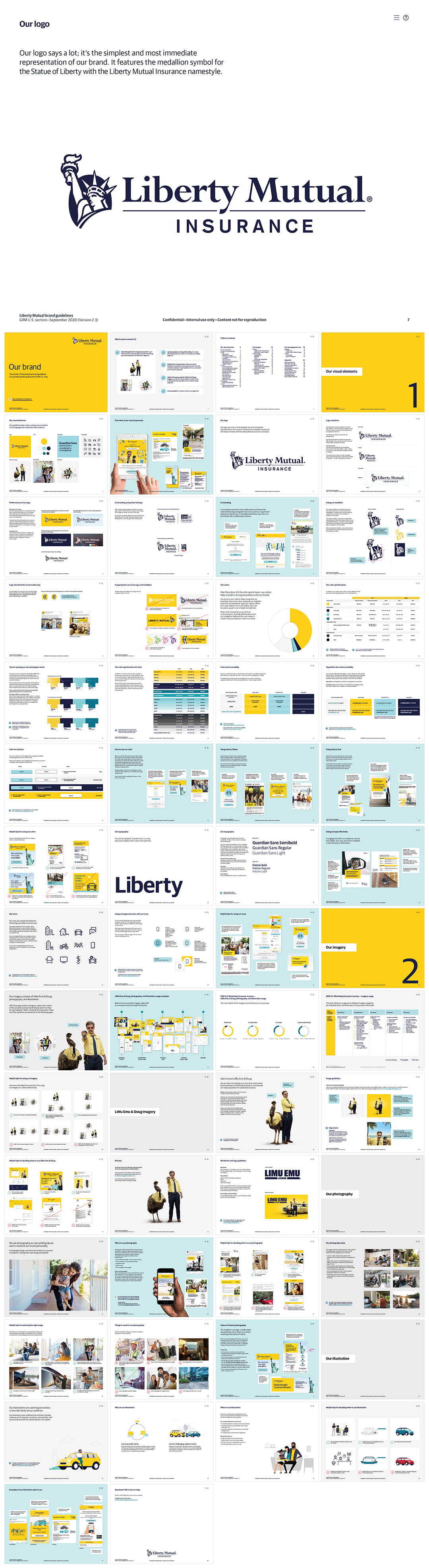 美国Liberty Mutual Insurance利宝相互保险公司VI手册