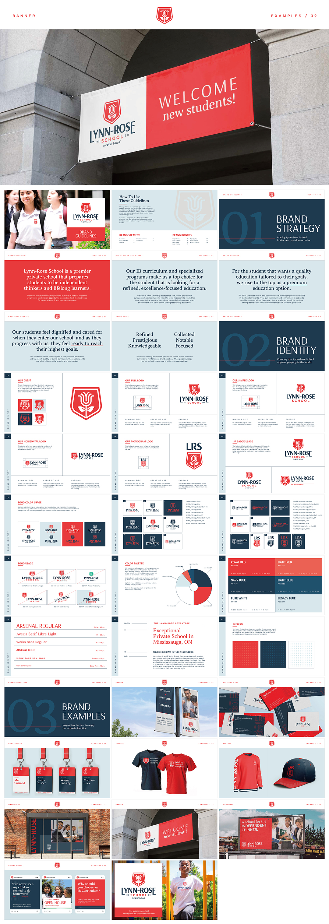 加拿大LYNN ROSE SCHOOL琳恩玫瑰学校VI手册