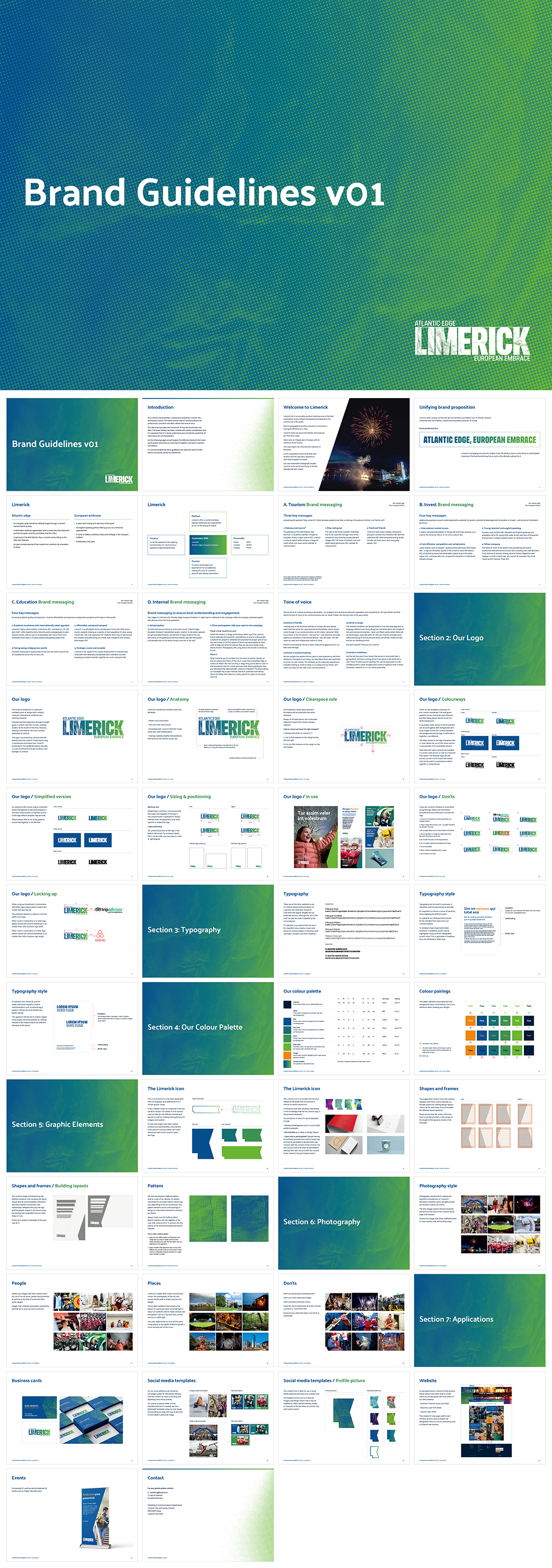 爱尔兰limerick利默里克城市VI手册