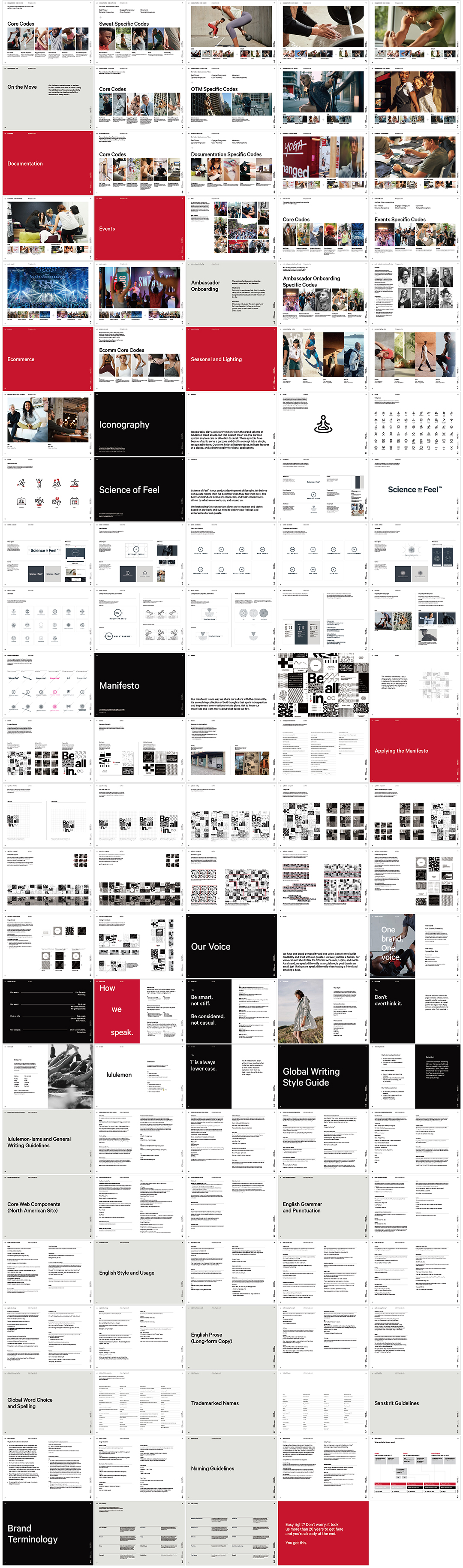 加拿大lululemon露露乐蒙服饰品牌VI手册