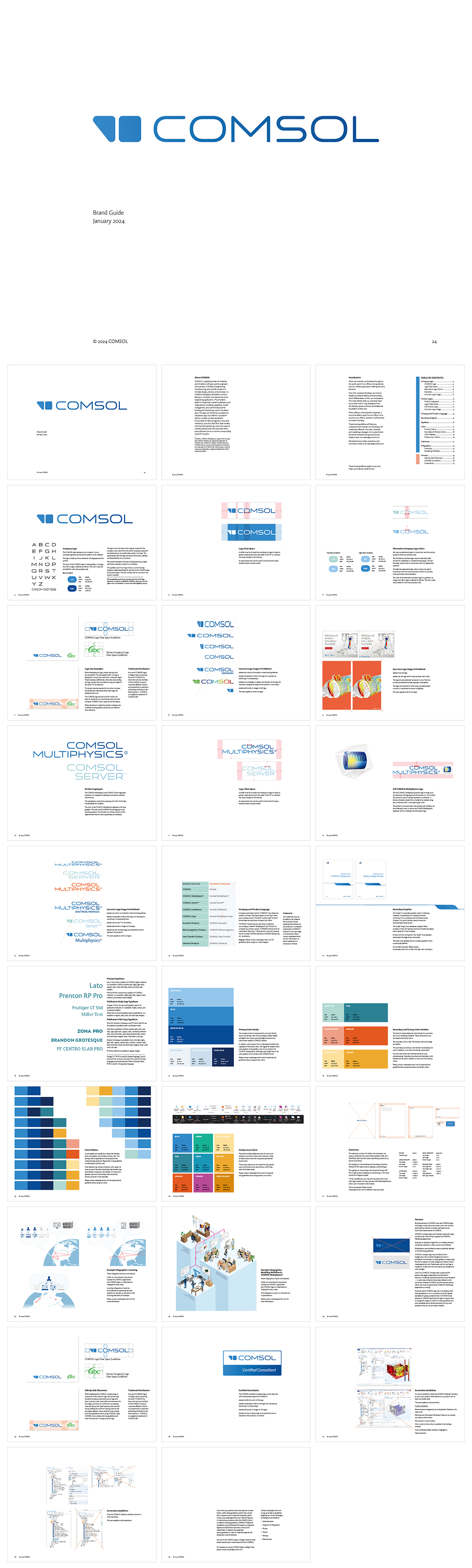 瑞典comsol康模数尔软件技术品牌VI手册