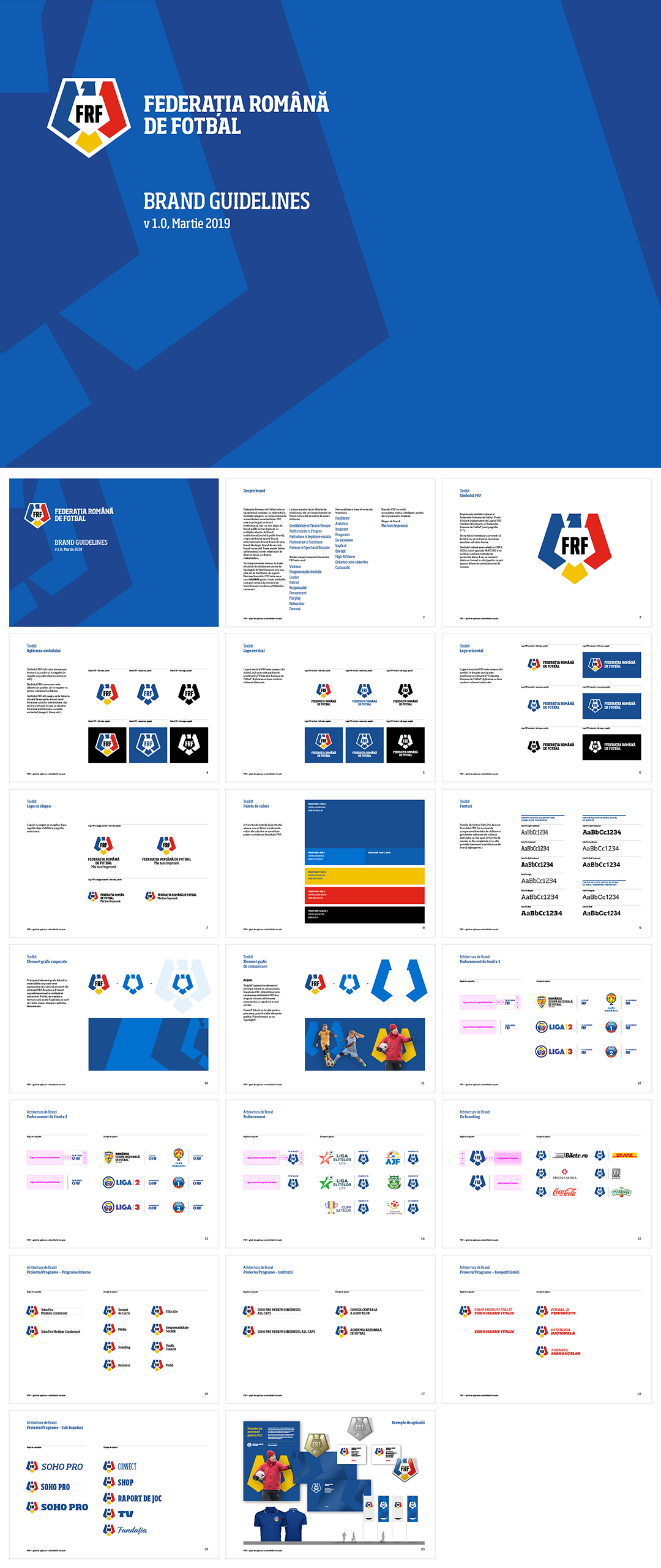 罗马尼亚FEDERAȚIA ROMÂNĂ DE FOTBAL足球总会logo规范