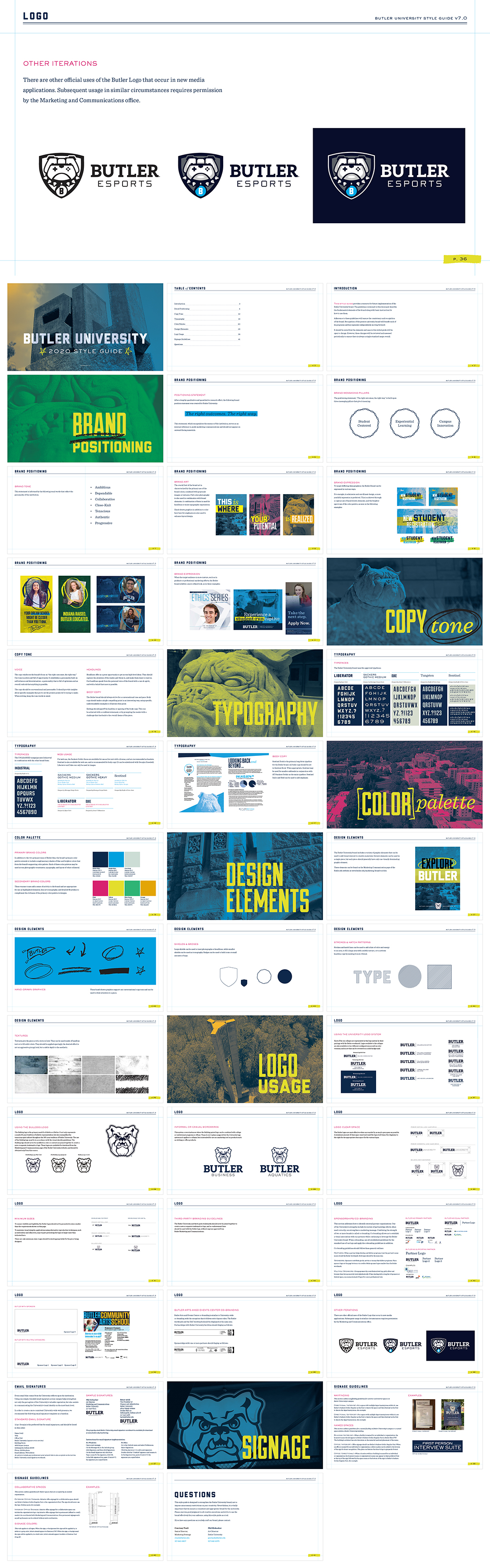 美国BUTLER UNIVERSITY巴特勒大学VI手册