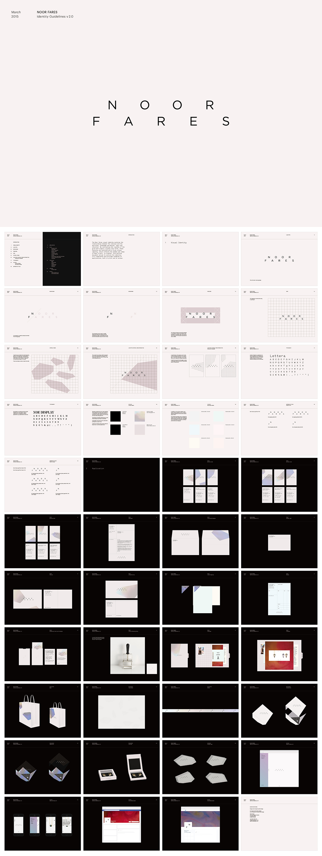 英国NOOR FARES珠宝品牌VI手册