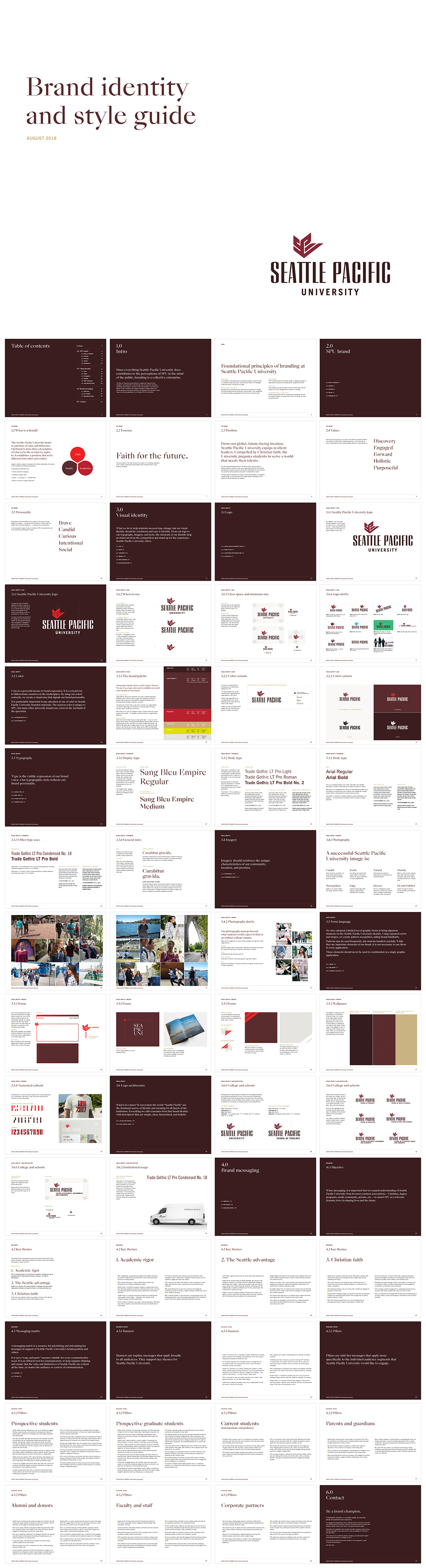 美国SEATTLE PACIFIC西雅图太平洋大学VI手册